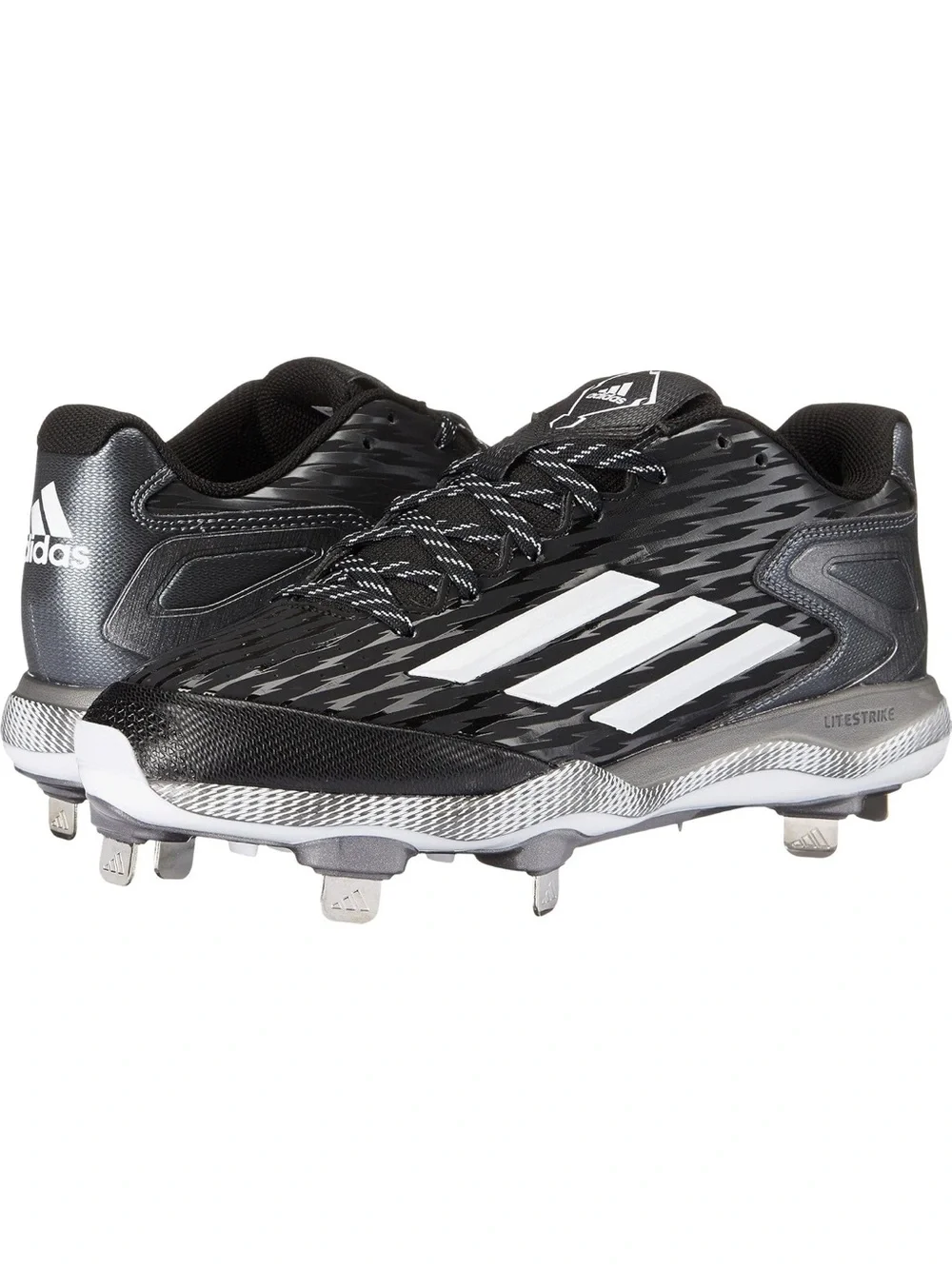 NWT Adidas Men’s Performance PowerAlley3 Baseball Cleats Size 12.5